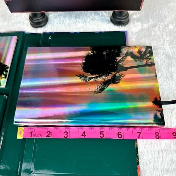 Gucci Chrome Notebook, stickers, Notecards and Envelope set with shoppin… - Picture 11 of 14